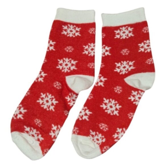 3 Pc. Christmas-Themed Large Gift Bag 1 Pair Socks Plastic Tumbler Gift Set NEW - Picture 11 of 16
